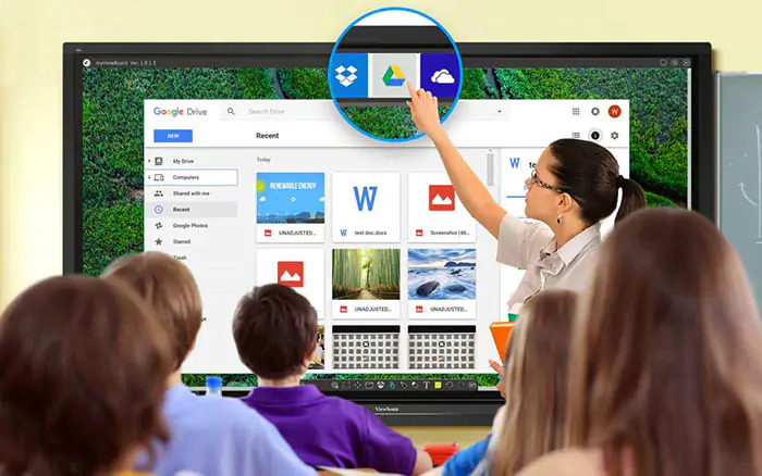 Monitor interattivi per la scuola